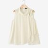 ZANZEA Women Loose Round Neck Casual Sleeveless Blouse