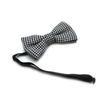 Adult Unisex 4-Clip Elastic Suspenders & Bow Tie Set, Non-Slip, Solid Color, 2.5cm