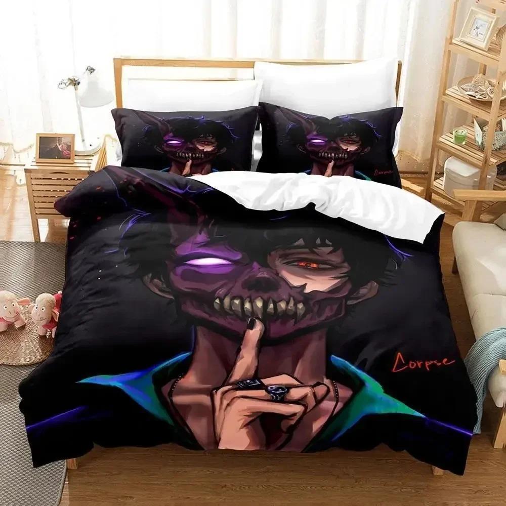 Comforter Corpse Husband Bedding Set 3D Printed Suitable For Bedroom Kids Home Textile