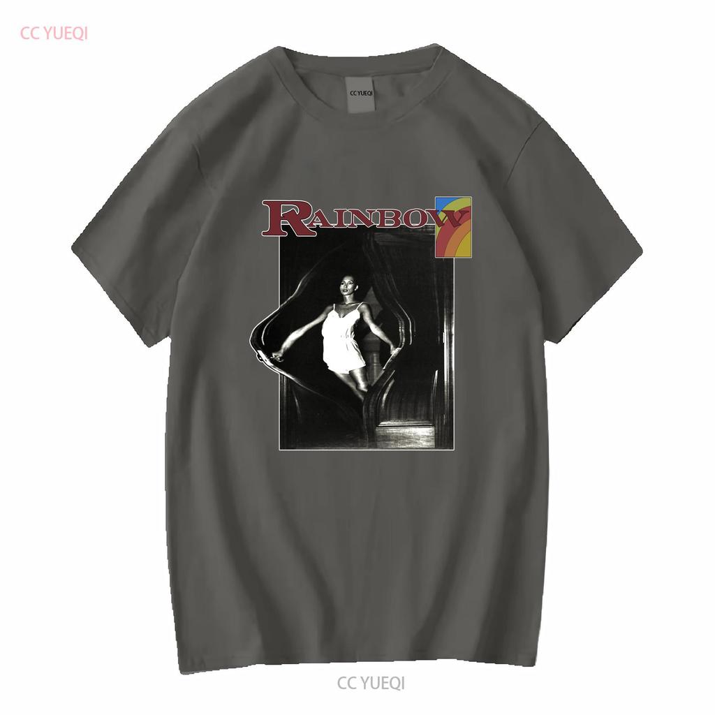 VINTAGE 80s 1983 RAINBOW ROCK METAL TOUR CONCERT T SHIRT DIO RITCHIE BLACKMORE long or short sleeves vintage Washed graphic