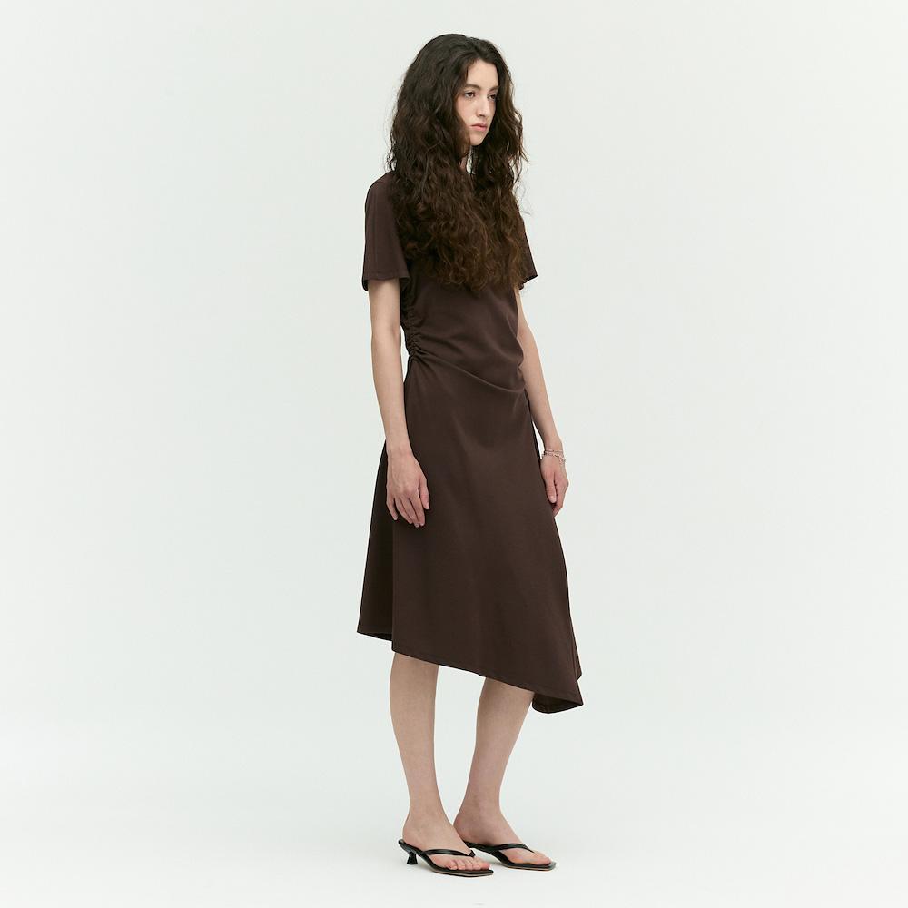 Ibiem Drape Shirred Jersey Dress Emq6Wop020