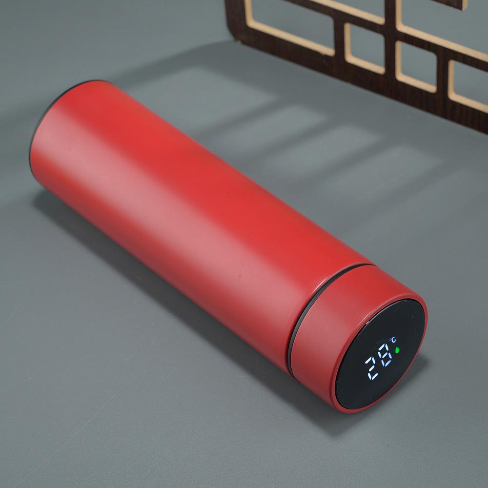 Smart Thermos Cup With Temperature Display 304 Stainless Steel Thermal Insulation Water Cup, Male Digital Display Thermos Cup