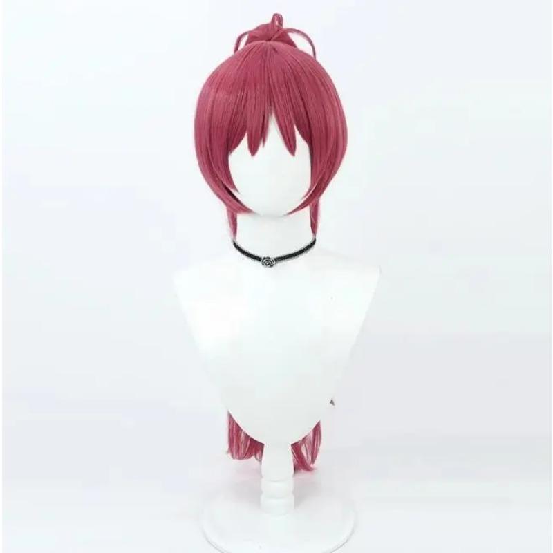 

2 стиля, Сакура Кёко, парик для косплея, аниме Puella Magi Madoka Magica, розово-красный, длинные термостойкие парики из синтетических волос Wig Only (80cm) бежевый