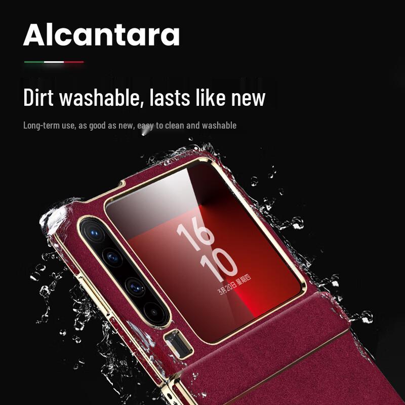 IM-CHEN Italian Alcantara Leather Case for Huawei Pura X