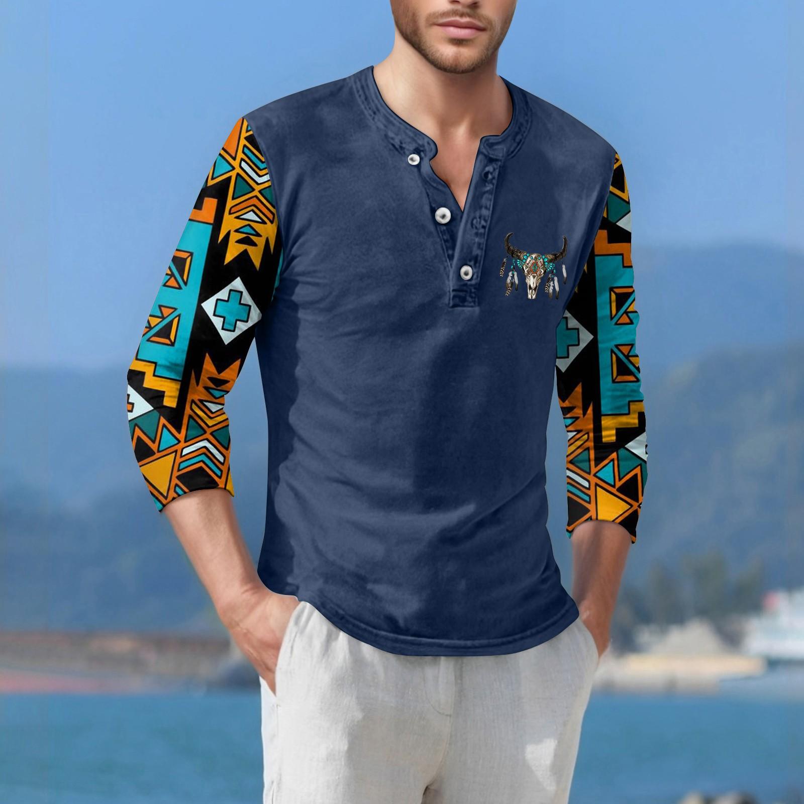 

Мужская футболка уличная повседневная мода с коротким рукавом M тёмно-синий