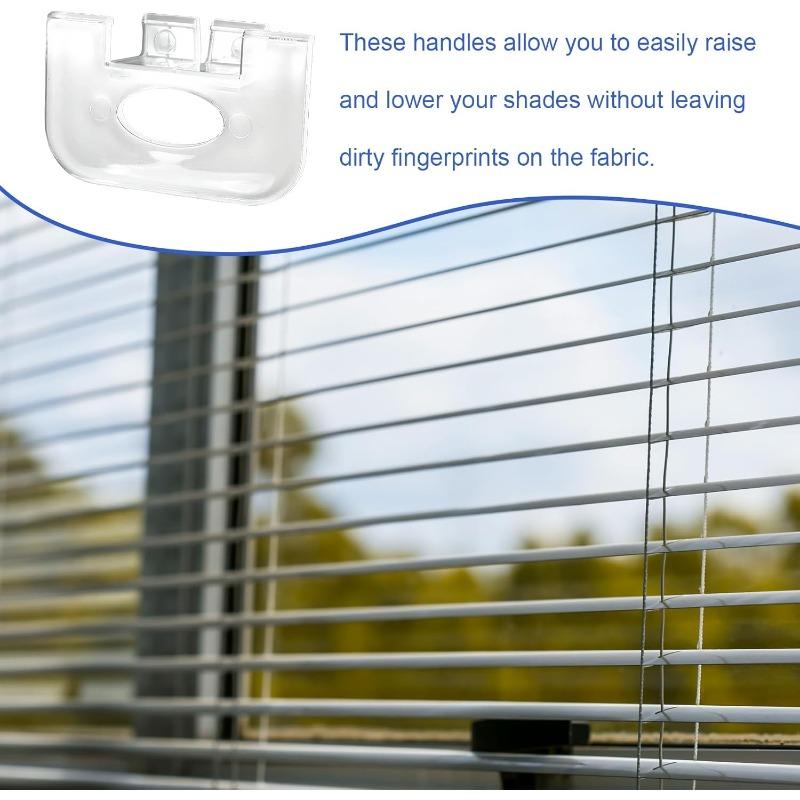 Cordless Honeycomb Shade Lift Handle Replacement Accessory Compatible with Graber Bali Blinds Easy Install Durable Control Lever