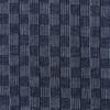 KYOETSU Yukata Set and Waist Checkered Pattern x Navy Blue Men's 3-Piece (Yukata, One-Touch Obi, Cord) (M, C-18. (One-Touch Obi, Black))