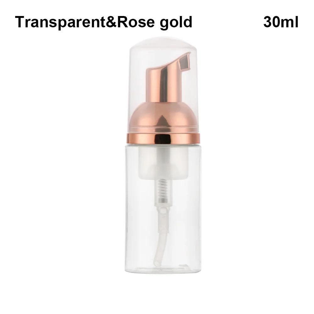 Foaming Bottle Plastic Foam Pump Bottle Empty Face Eyelashes Cosmetic Bottle Shampoo Shower Gel Soap Dispenser Home Bath Supply