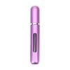 8ml Mini Refillable Travel Perfume Spray Bottle, Bottom-Fill, Round Head, Self-Pump, Portable, In Stock