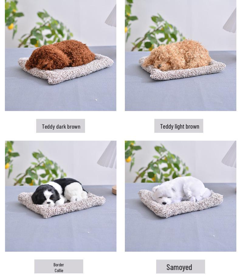 Activated Carbon Dog Ornament for Car Interior, Bamboo Charcoal Bag Decor