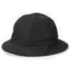 Einfacher Enchi Wachs Tennis Eimerhut Unisex Schwarz
