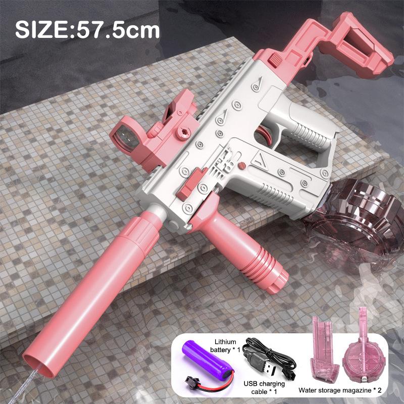 Large Capacity Water Spray Gun Summer Entertainment Water Gaming Toy Fully Automatic Water Gun Outdoor Swimming Pool Toys