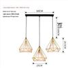 Luminária Pendente Minimalista Dourada e Branca Oeny