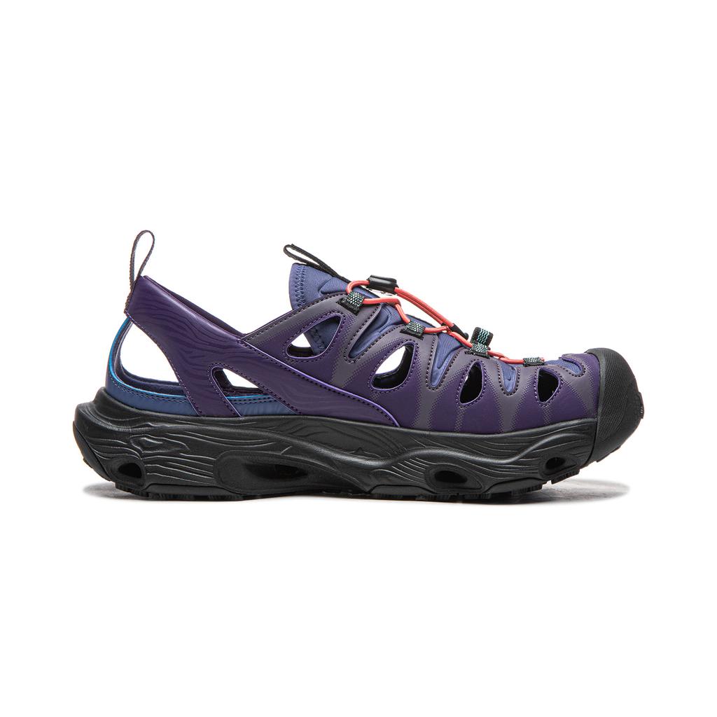 Li Ning Outdoor CF Stream 2 Minimalistische Mode Atmungsaktiv Stützend Langlebig Wasserschuhe Unisex Wasserschuhe Lila Blau AHLW005-3