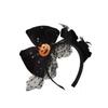 Bandeau Citrouille d'Halloween Squelettique & Pinces à Cheveux Mignonnes pour Enfants