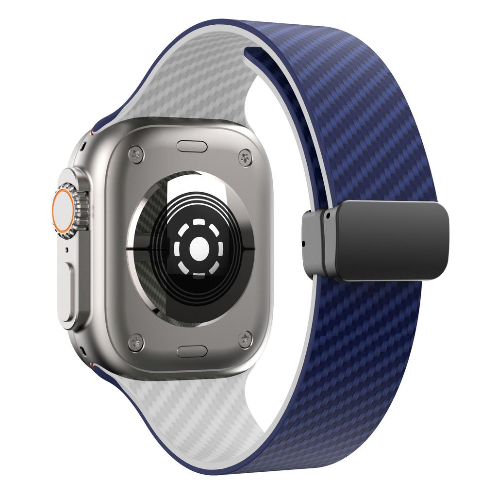 Straps For Apple Watch Ultra 2 Bands 49mm 44mm 45mm 41mm 40mm 46mm 42mm Magnetic Correa Bracelet iWatch Series 9 8 7 10 6 SE 5
