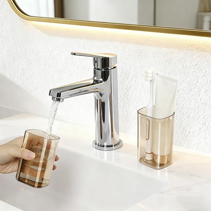 

Transparent Toothbrush Travel Containers Portable Toothbrush Case Outdoor/Business Trip/Travel Acessories жовтий