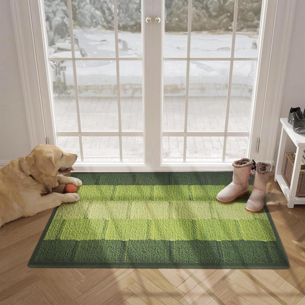 Anti Slip Front Door Mat|(38x58cm) Living Room Rug for Entrance Door| Polypropylene Floor Mat for Home |Essential Small Rug for Office,
