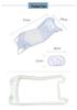 Universal Baby Bathtub Mesh Support: Newborn Bath Net for Sitting & Lying