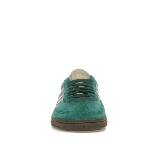 Adidas Handball Spezial Collegiate Green Pink Velvet Women Sneakers JI2648