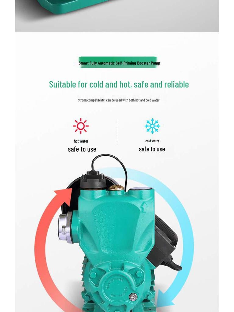 Home Automatic Silent Booster Pump for Tap and Shower Water Supply