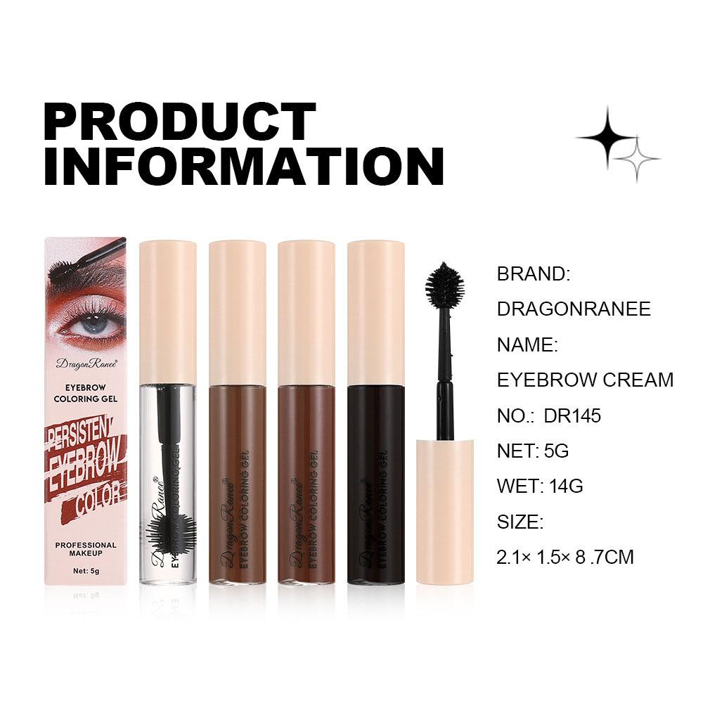 Waterproof Transparent Gel Eyebrow Styling Cream Long Lasting Fixing Brow Soap Makeup Clear Liquid Eyebrow Sealed Layer Cosmetic