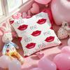 Creative Red Lips Personality Fashion Trend Cushion Pattern Printed Pillowcase For Living Room Sofa Cushion CoverBedroom Decor