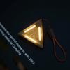 Portable Mini Camping Lights With Magnetic Suction And Lanyard Multi-Functional Tactical Triangle Lights Suitable For Camping
