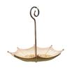 Umbrella Shaped Bird Feeder - Hanging Vintage Metal Bird Feeder for Outdoor Garden Patio & Window Decorative Wild Bird Seed Tray