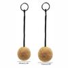 2Pcs for Key Ring Sailing Boat Float Buoyant Rope Ultraweight Wood Keychain Keyr