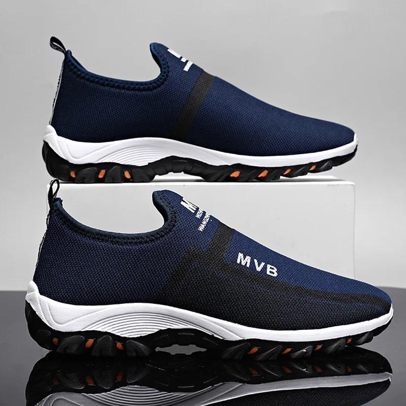 Fashion 2025 Mens Casual Sport Shoes Fashion Mesh Breathable Sneakers Male Designer Tennis Shoes Man Training Walking Running Sneakers