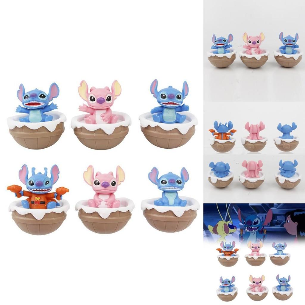 Stitch Q Version Abs Tumbler Toy Model Figurine For Kids And Collectors