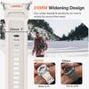 Inga glipor Mjukt gummiband För Samsung Galaxy Watch Ultra 47mm Öglarem För Galaxy Ultra 47MM Sportarmband Correa