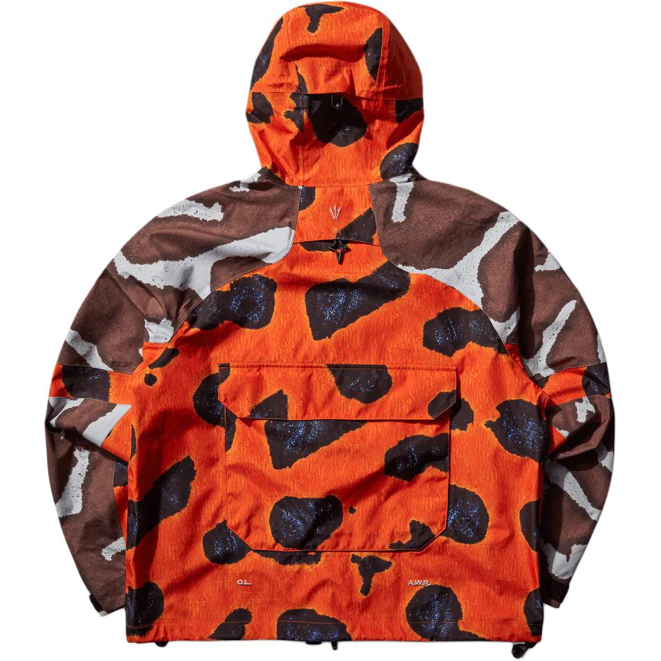 Nike NOCTA Opal Tech GORE-TEX Jacket Safety Orange Men Outerwear FZ3253-819