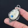Daughters Day Deal 925 Sterling Silver K2 Jasper Stone Birthday Pendant Jewelry