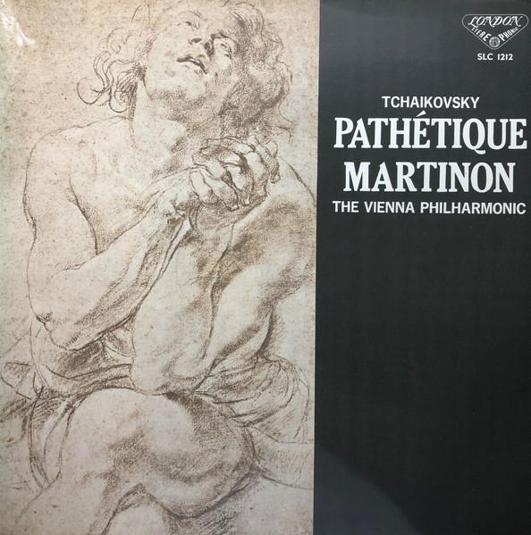 LP Record JEAN MARTINON, VIENNA PHILHARMONIC - Tchaikovsky Pathetique SLC1212 LONDON 1963 Japan Classical Used