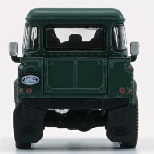 BM CREATIONS 1/64 Scale Land Rover Defender 110 Pickup 2016 Green RHD Finished Product