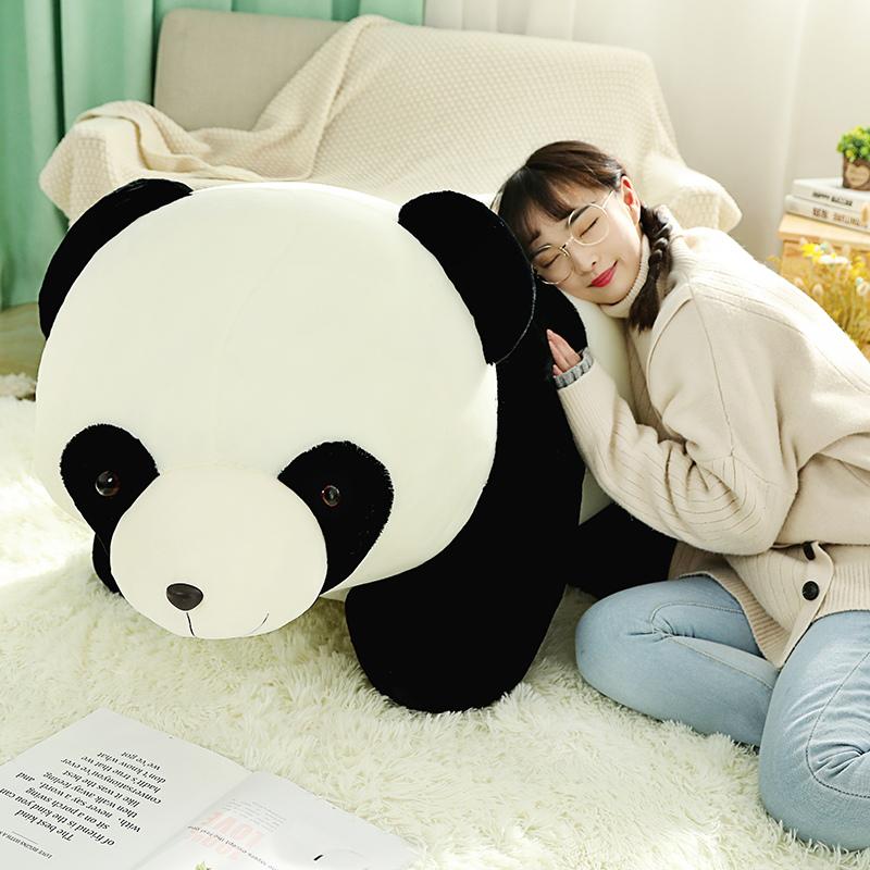 Neue süße Baby-Panda-Plüschtierpuppe, weiches Plüschtierkissen, süße Puppe, Junge/Mädchen, Plüschtier, Geschenk, Heimdekoration