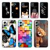 Skirta Redmi Note 12 4G dėklas Silikoninis galinis dangtelis Telefono dėklas Xiaomi Redmi Note12 4G Dėklams Redmi Note 12 4G 2023 Minkštas buferis coque