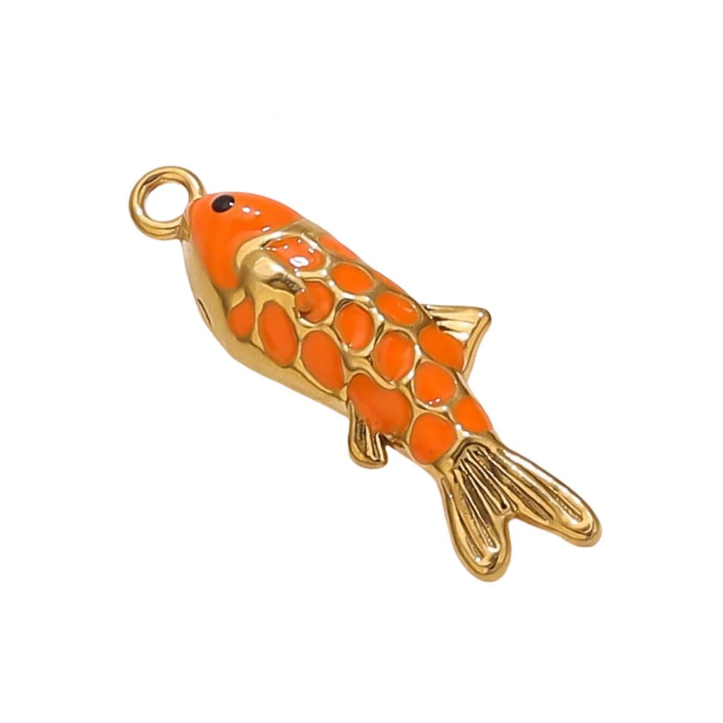 Elegant DIY Fish Charm Jewelry Accessory In Multiple Colors Delicate Jewelry Findings For Creative Craft Projects