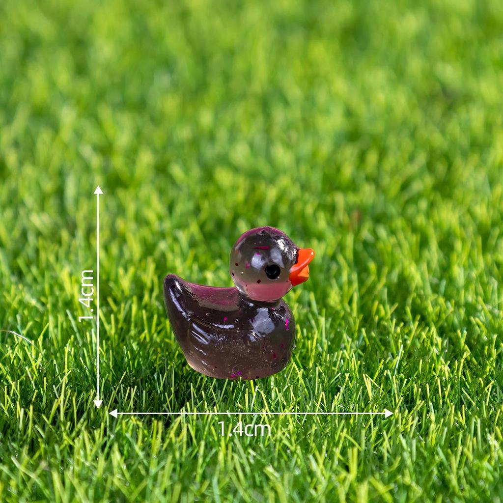 Pryskyřičná svítící kachna DIY komponenty pro šperky a vlasové doplňky