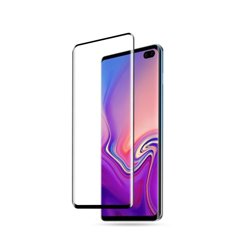 

AMORUS for Samsung Galaxy S10 [3D Curved Full Cover] Tempered Glass Screen Protector (Case-Friendly Scaled-Down Version) Type A