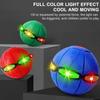 Light-Up Flying Saucer Toy for Kids | Portable Stomp Ball with LED Lights | Creative Outdoor Fun for Boys and Girls