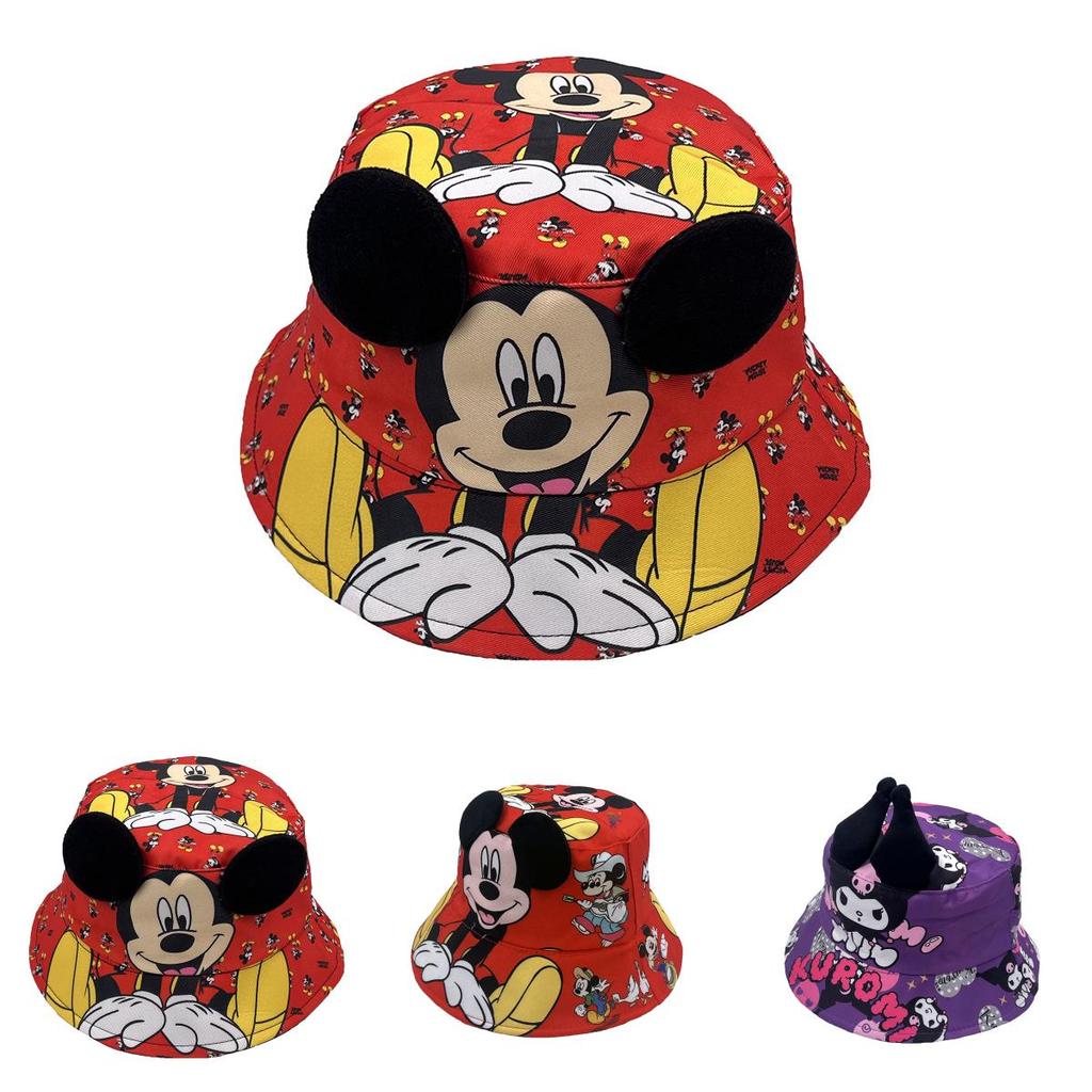 Pikachu Super Mario Bros Kuromi Pattern Fisherman Hat With Sun Protection For Kids And Teens
