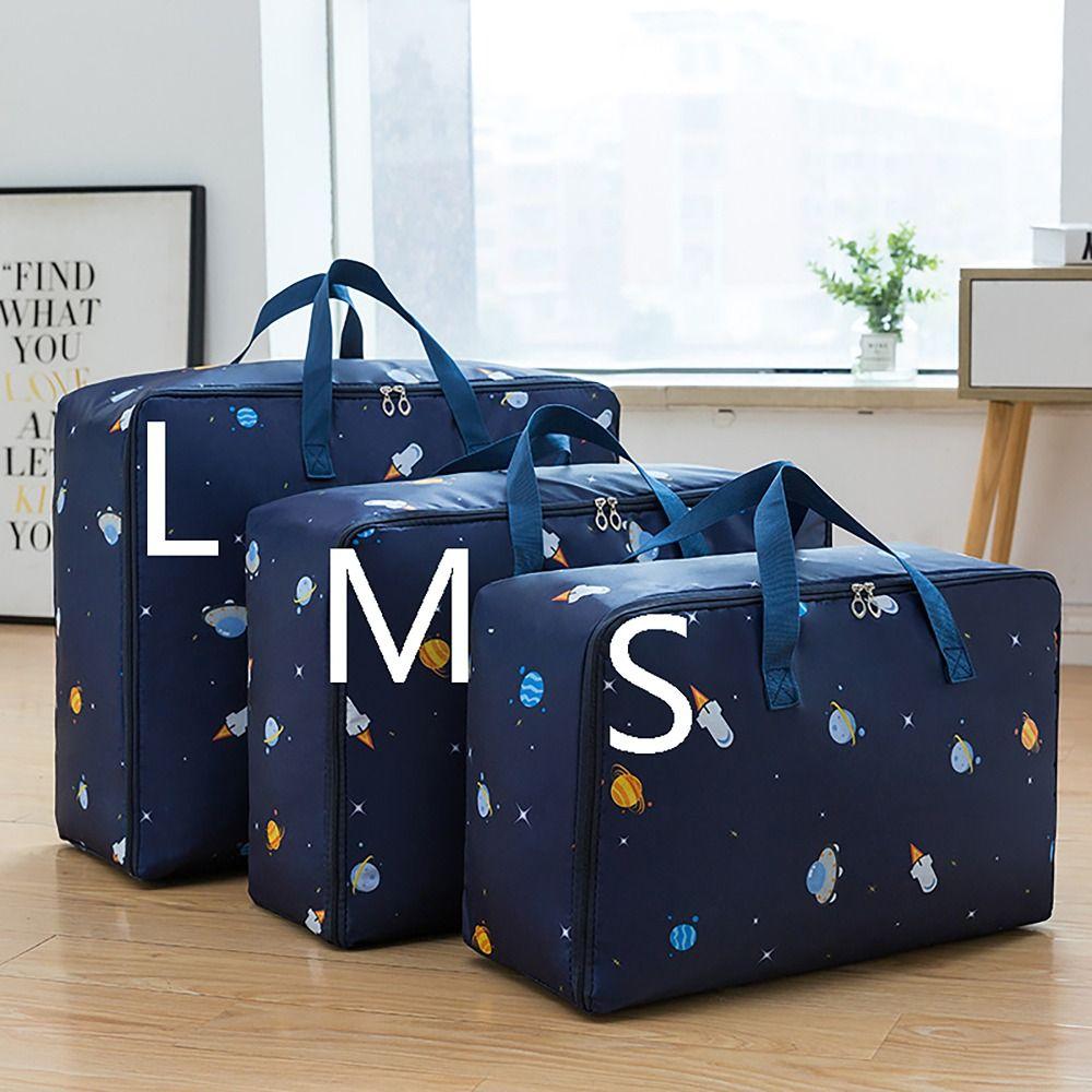 

Переміщення Багаж Одяг Ковдра Сумки для зберігання S/M/L Сумка-тоут для переміщення Організатор для шафи для дому подорожей S-ROCKET PRINTED