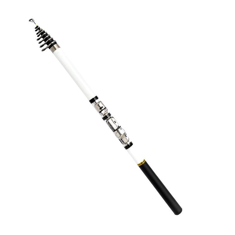 Six-Color Fishing Rod Combo: Super Hard, Long Cast Sea Rod with Metal Reel for Big Fish.