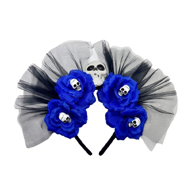 Blumenkranz Stirnband Cincos De Mayoes Party Kostüm Dia de Los Muerto Stirnband Kopfschmuck Tag der Toten Kopfschmuck