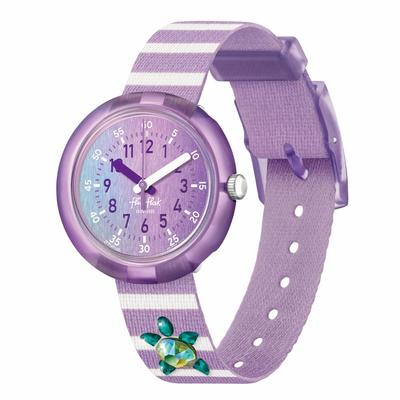 Kids Watch SHINING TURTLE Shining Turtle FPNP148 [Flick Flak]