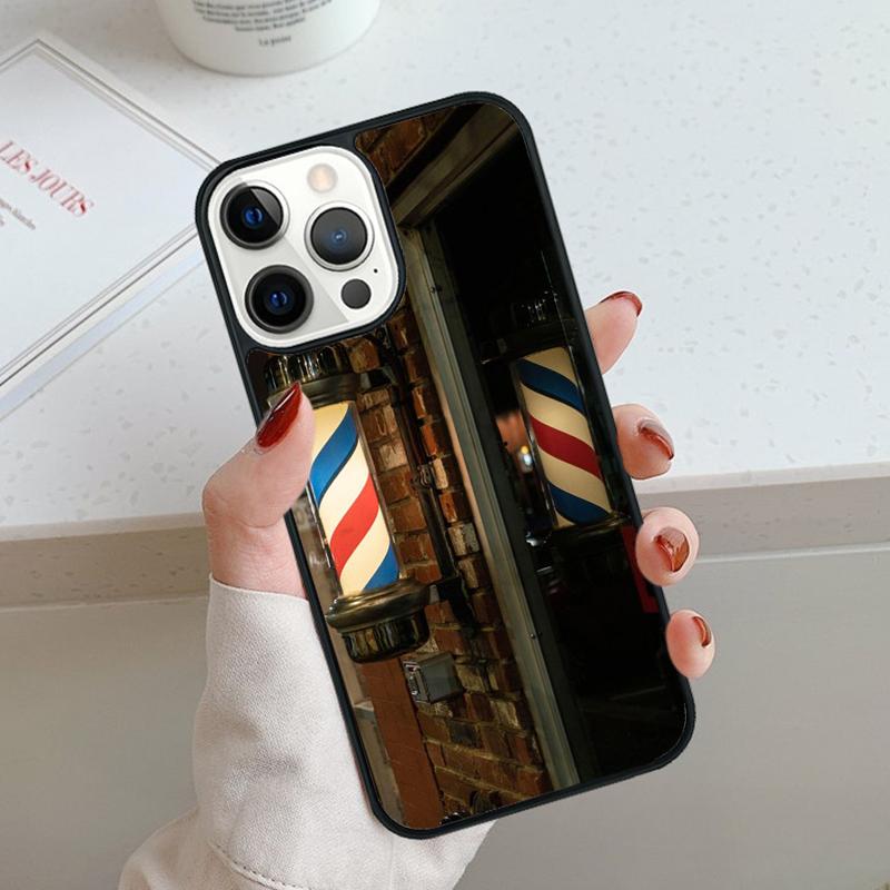 Barber Scissors Hairstylist Salon Phone Case For iPhone 17 Air 11 12 13 14 15 16 Pro Max Cover For iPhone 17 Air Max 5 Plus