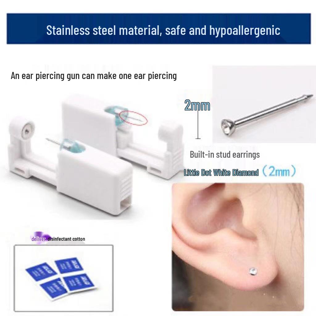 Second Gen Sterile Disposable Ear Piercing Tool Set